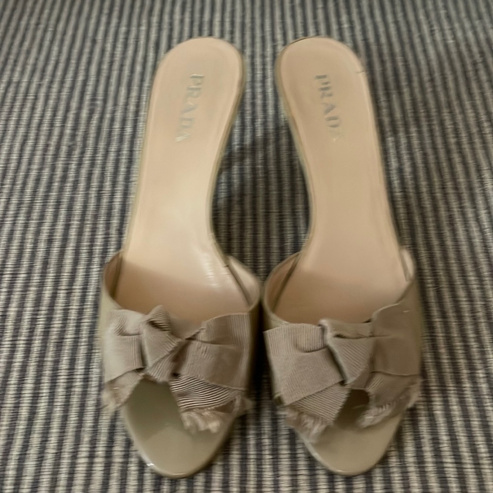 PRADA low heel sandal